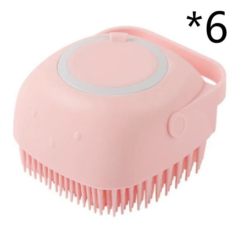 Silicone Pet Bath Massage Brush