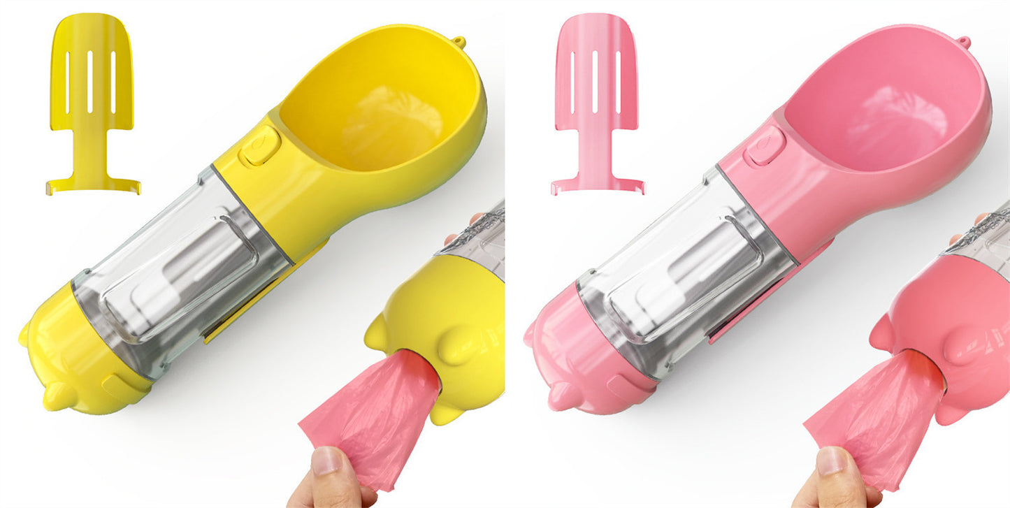 3 In 1 Dog Water Bottle