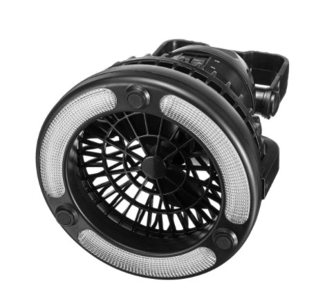 18 LED Multifunctional Camping Fan Light – Light & Cool in One