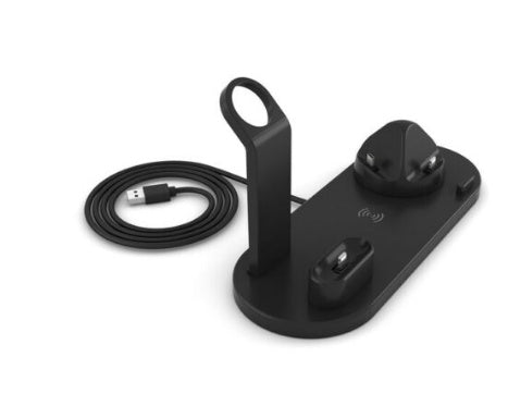4-in-1 AirPods Charging Dock Holder – Wireless Fast Charging Station