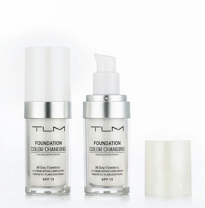 Color-Changing Liquid Foundation