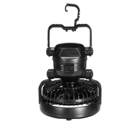 18 LED Multifunctional Camping Fan Light – Light & Cool in One