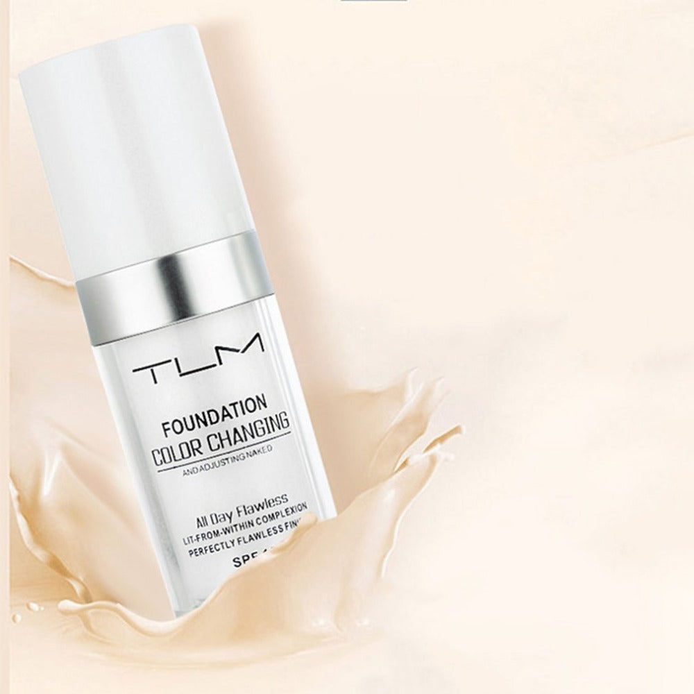 Color-Changing Liquid Foundation