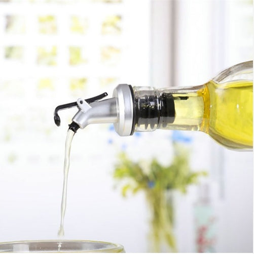 Oil Bottle Spout - Flip Top Stopper