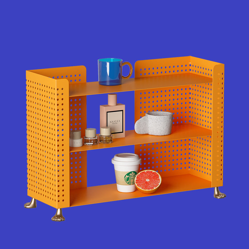 Multi-Layer Iron Storage Rack | Living Room Organizer Table