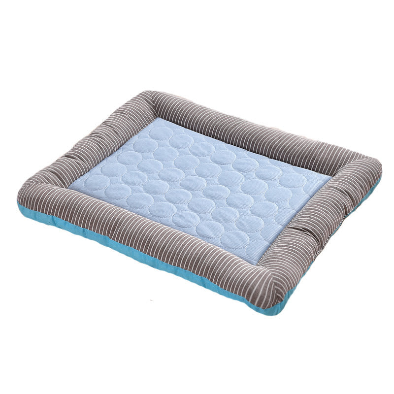 Silky Soft Pet Cooling Pad Bed