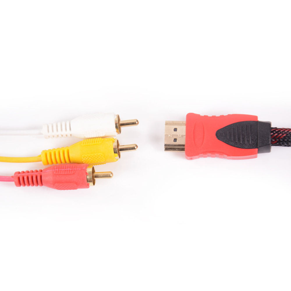 HDMI To Red Yellow And White Adapter Cable 1.5 Meters