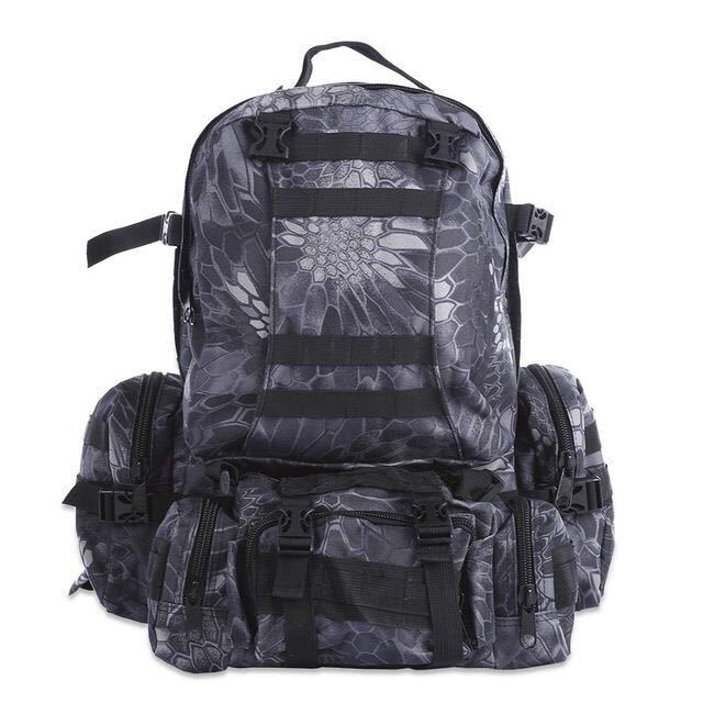 50L Military Tactical Backpack – Waterproof Hiking & Travel Rucksack