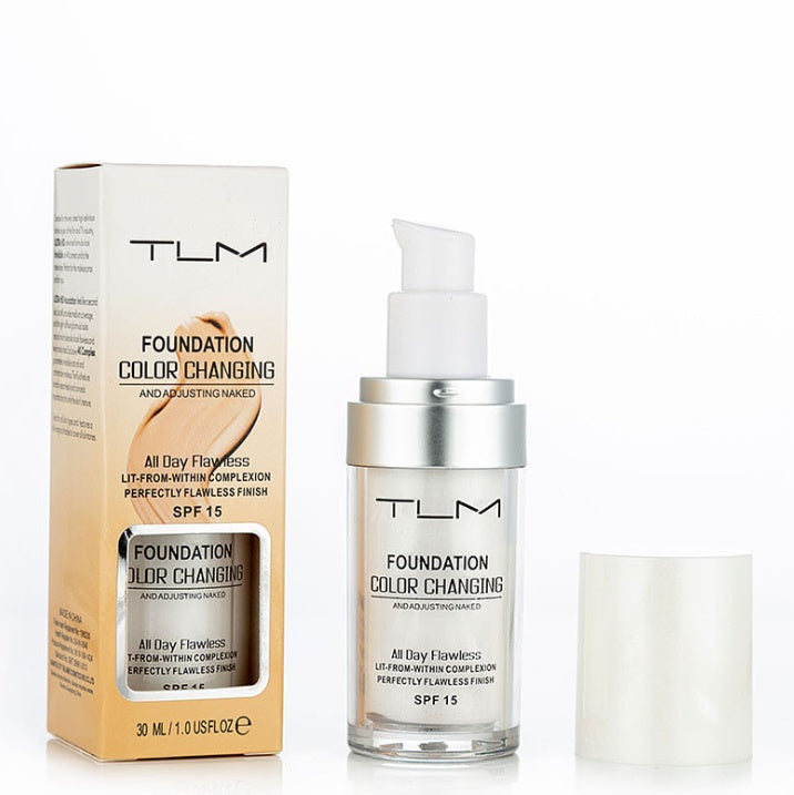 Color-Changing Liquid Foundation
