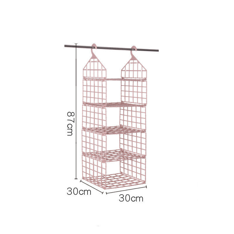 Foldable Hanging Clothes Storage Rack