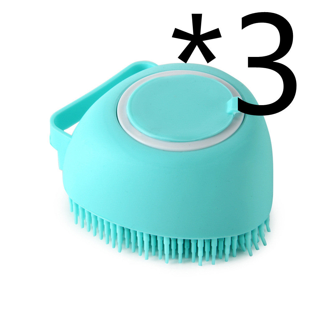 Silicone Pet Bath Massage Brush