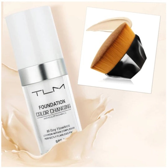 Color-Changing Liquid Foundation