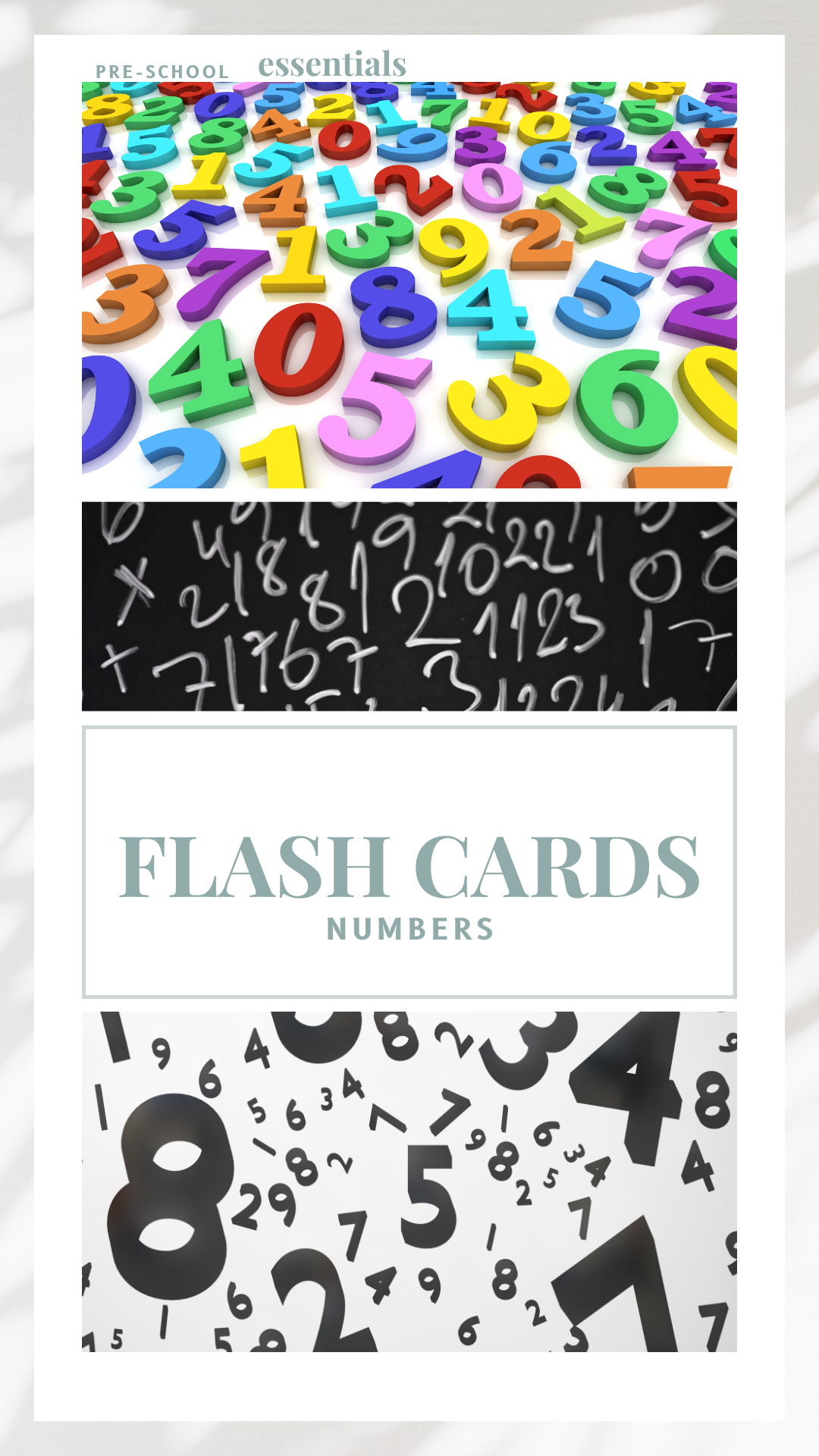 Flashcards - Numbers