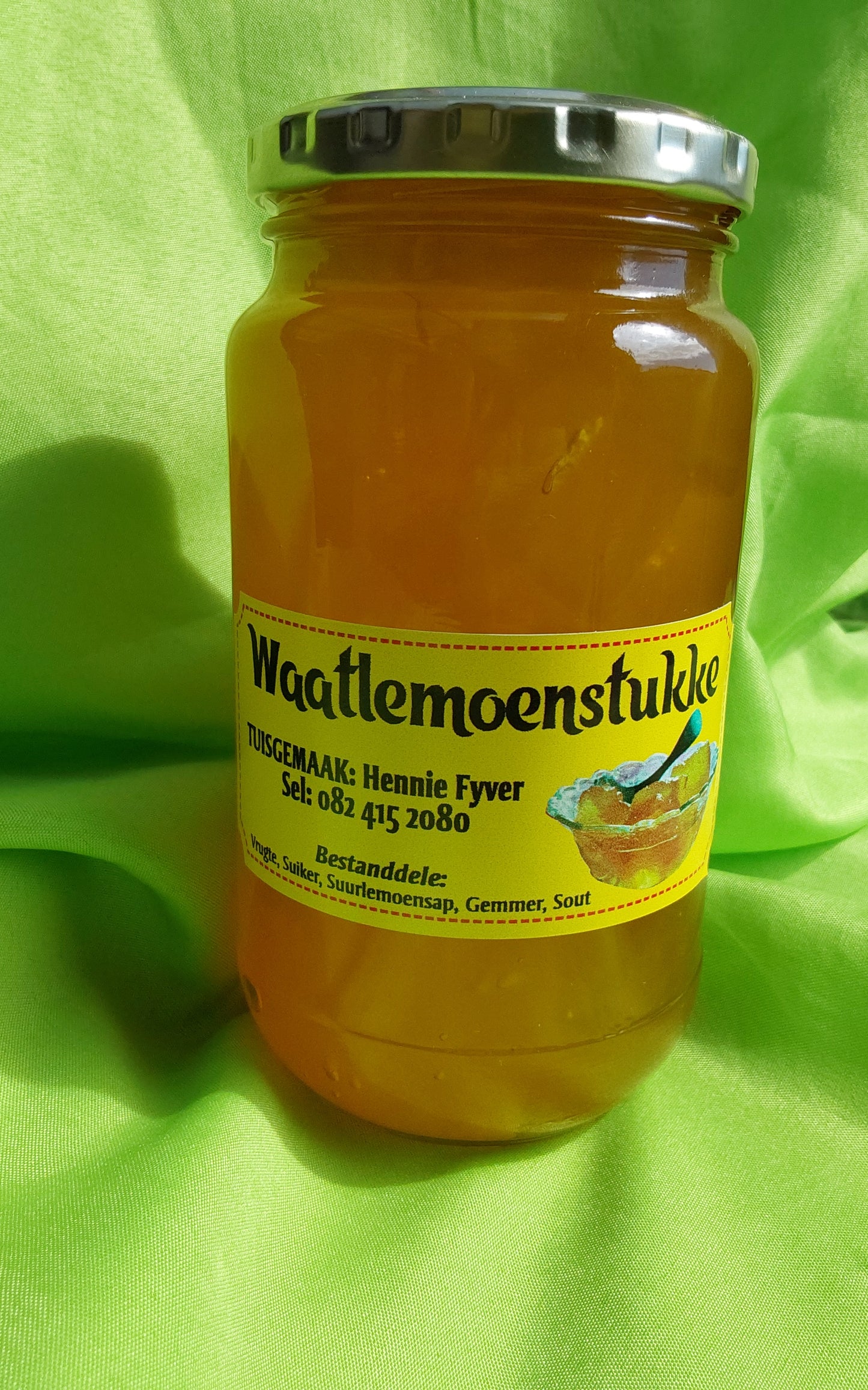 Waatlemoen Stukke / Melon & Ginger Pieces