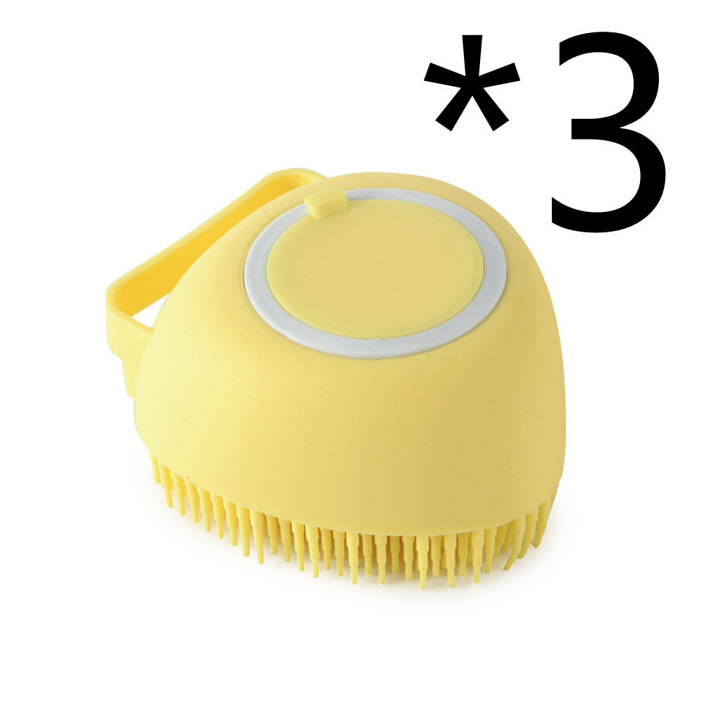 Silicone Pet Bath Massage Brush