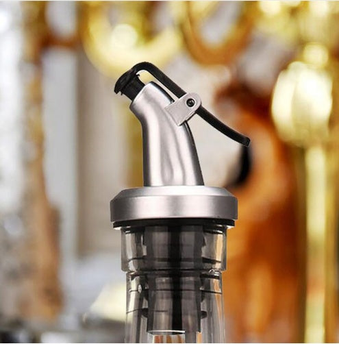 Oil Bottle Spout - Flip Top Stopper