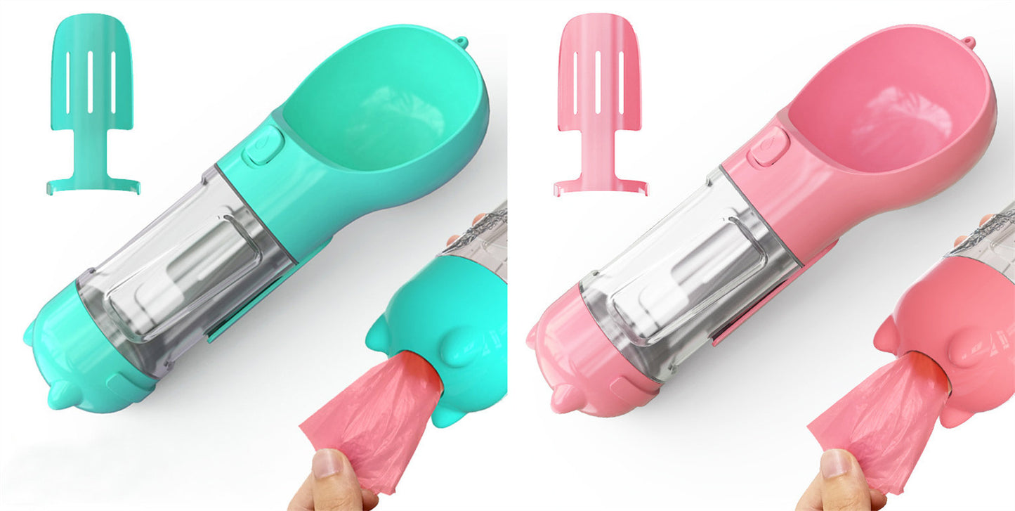 3 In 1 Dog Water Bottle