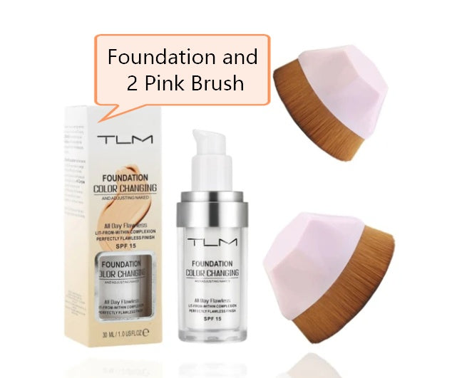 Color-Changing Liquid Foundation