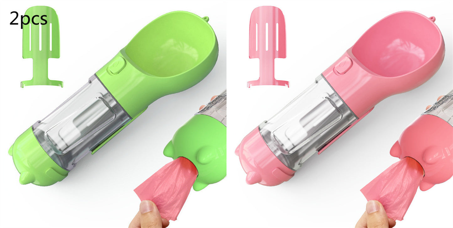 3 In 1 Dog Water Bottle