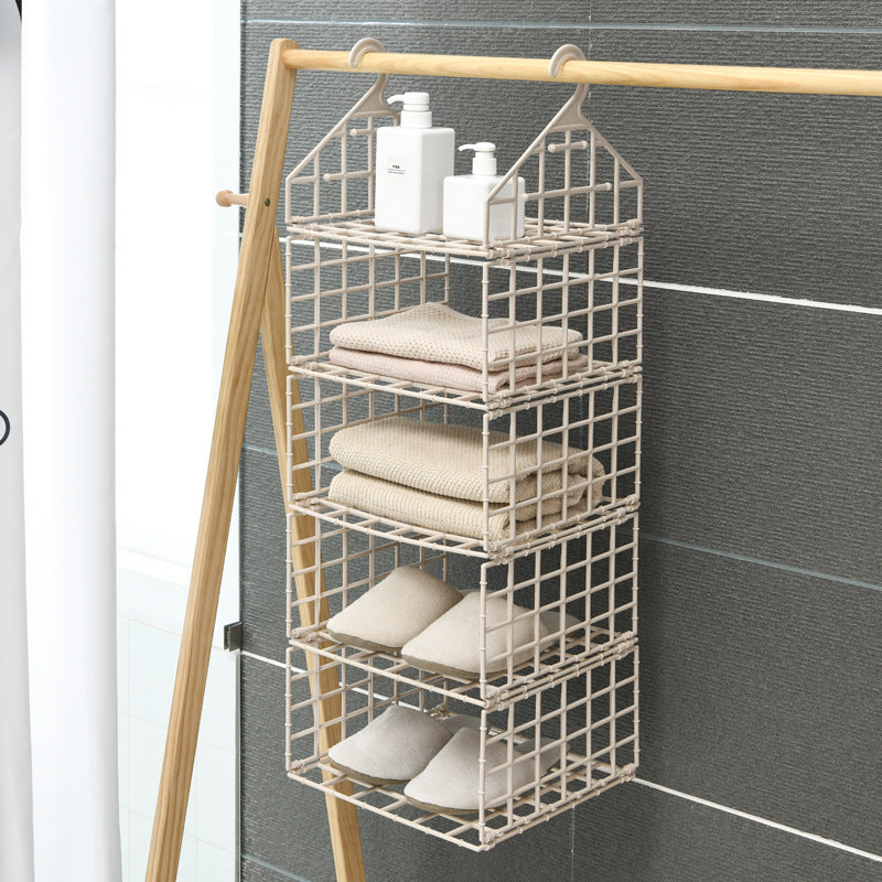 Foldable Hanging Clothes Storage Rack