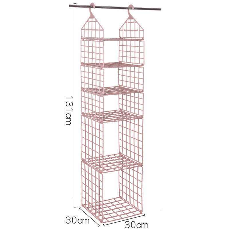 Foldable Hanging Clothes Storage Rack