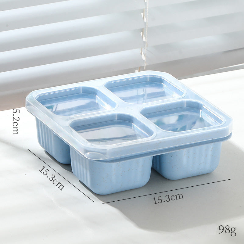 Divided Bento Lunch Snack Box