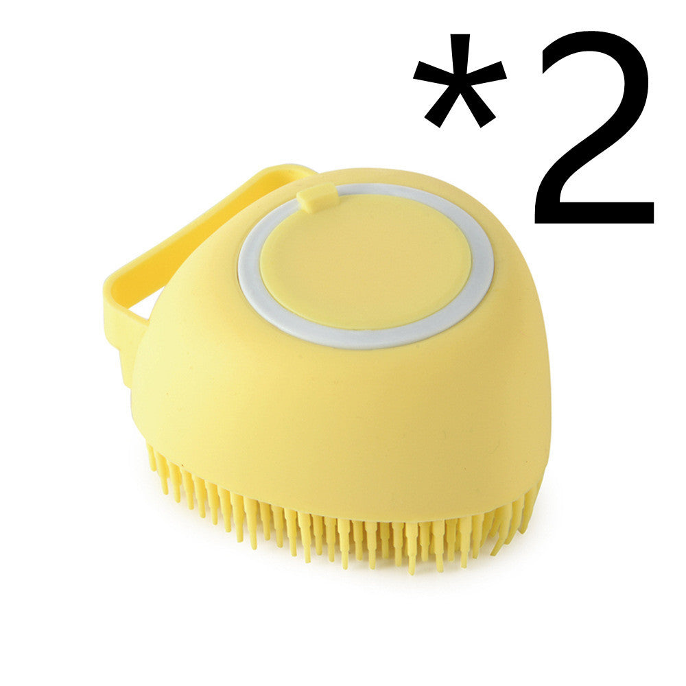 Silicone Pet Bath Massage Brush