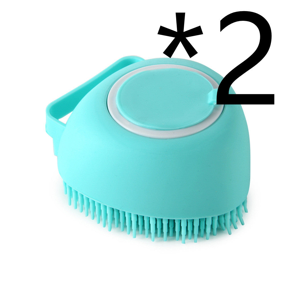 Silicone Pet Bath Massage Brush