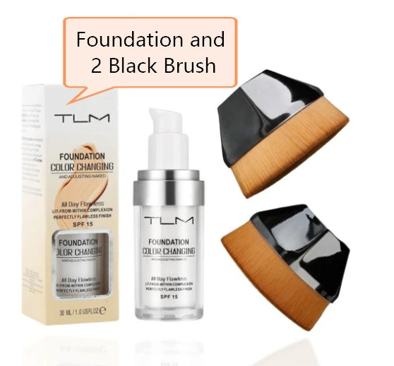 Color-Changing Liquid Foundation