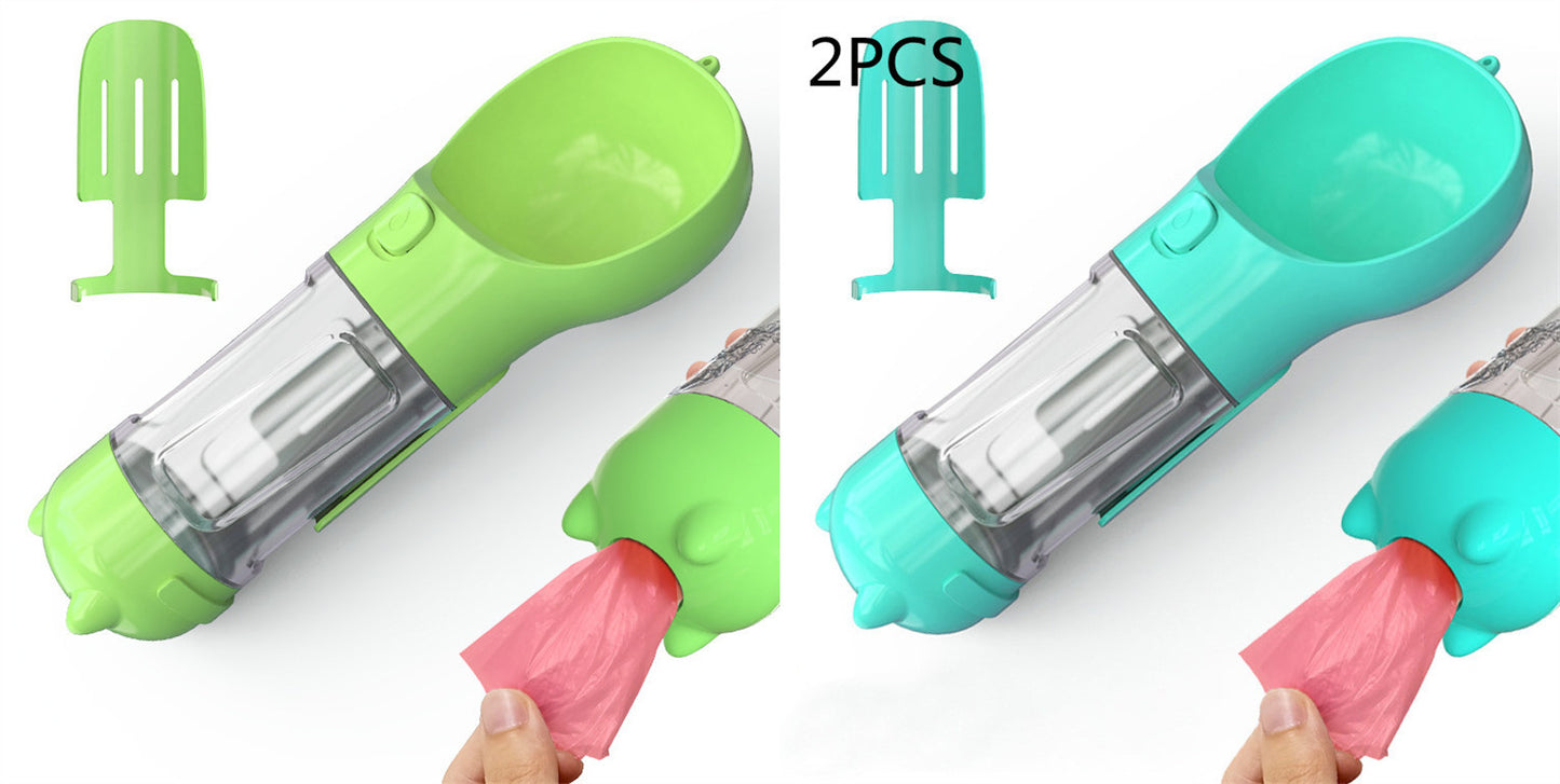 3 In 1 Dog Water Bottle