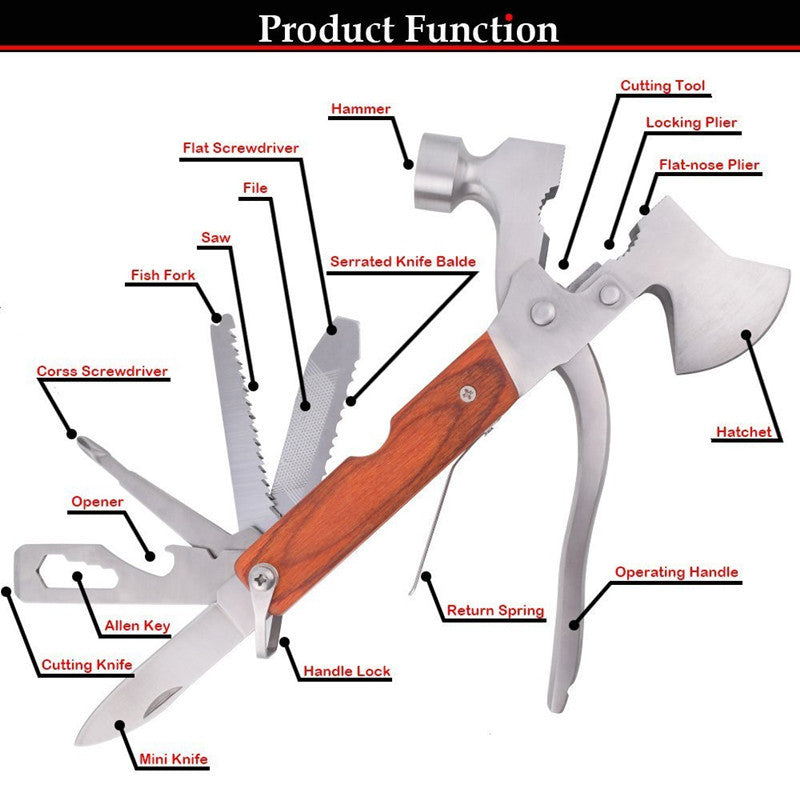 Outdoor multi-purpose pliers