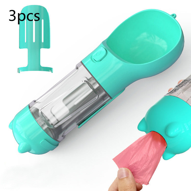 3 In 1 Dog Water Bottle