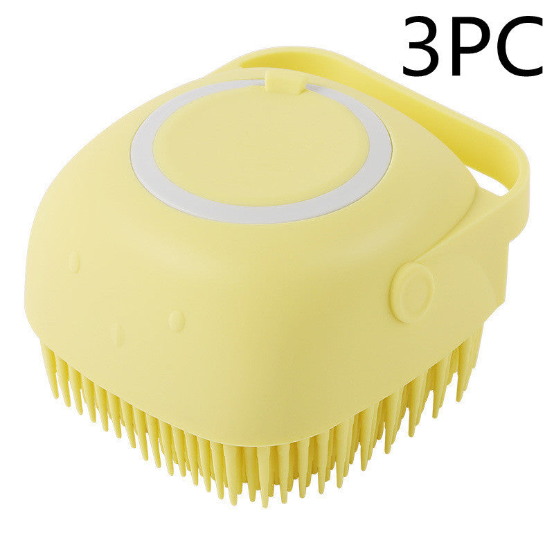 Silicone Pet Bath Massage Brush