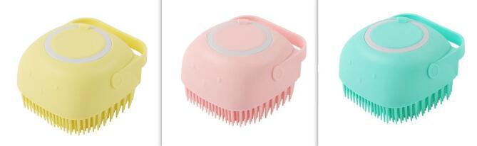 Silicone Pet Bath Massage Brush