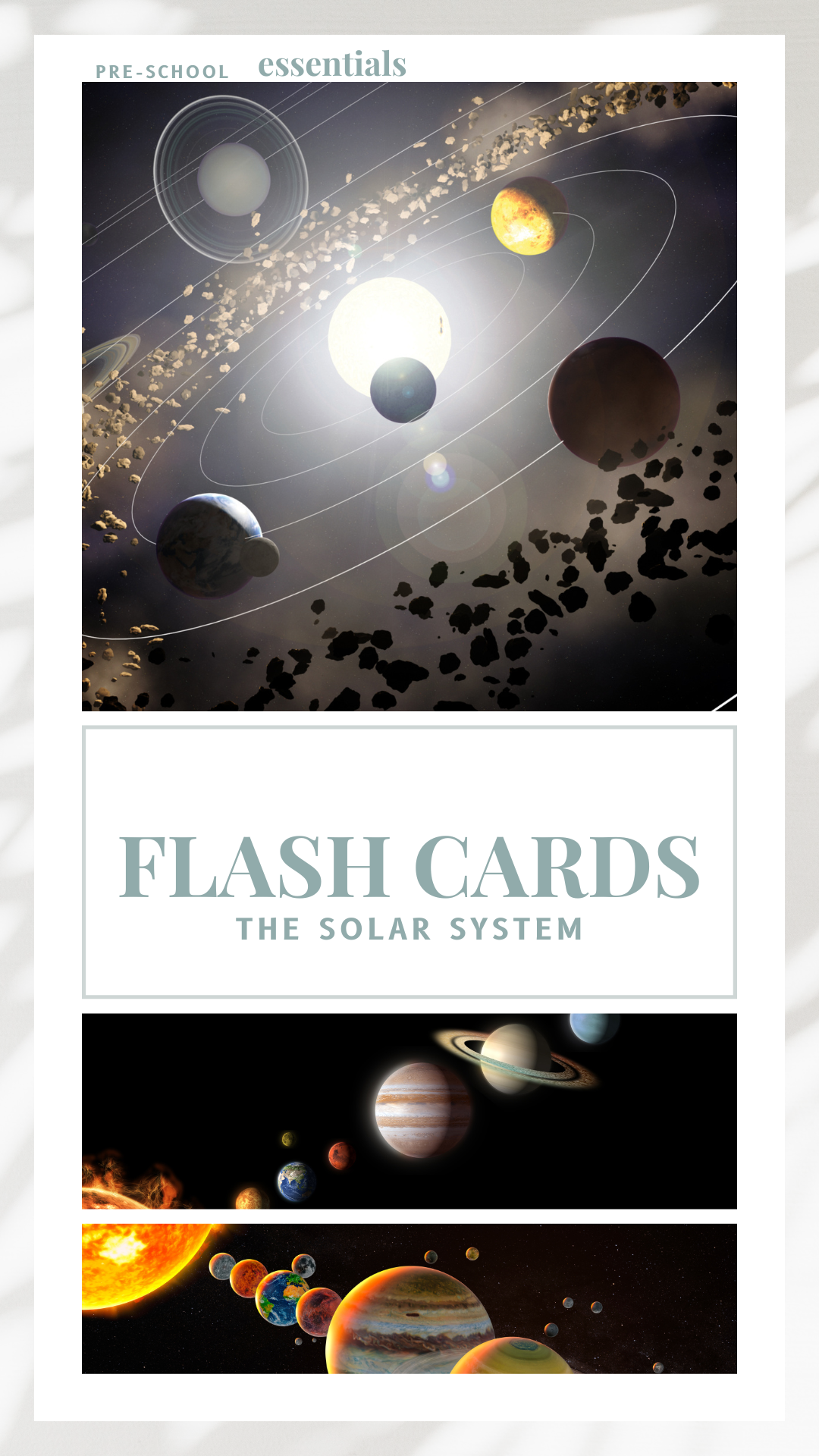 Flashcards - Our Solar System