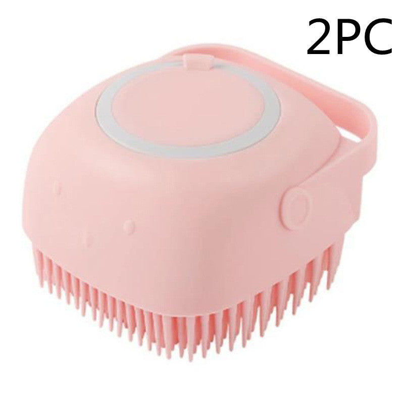 Silicone Pet Bath Massage Brush