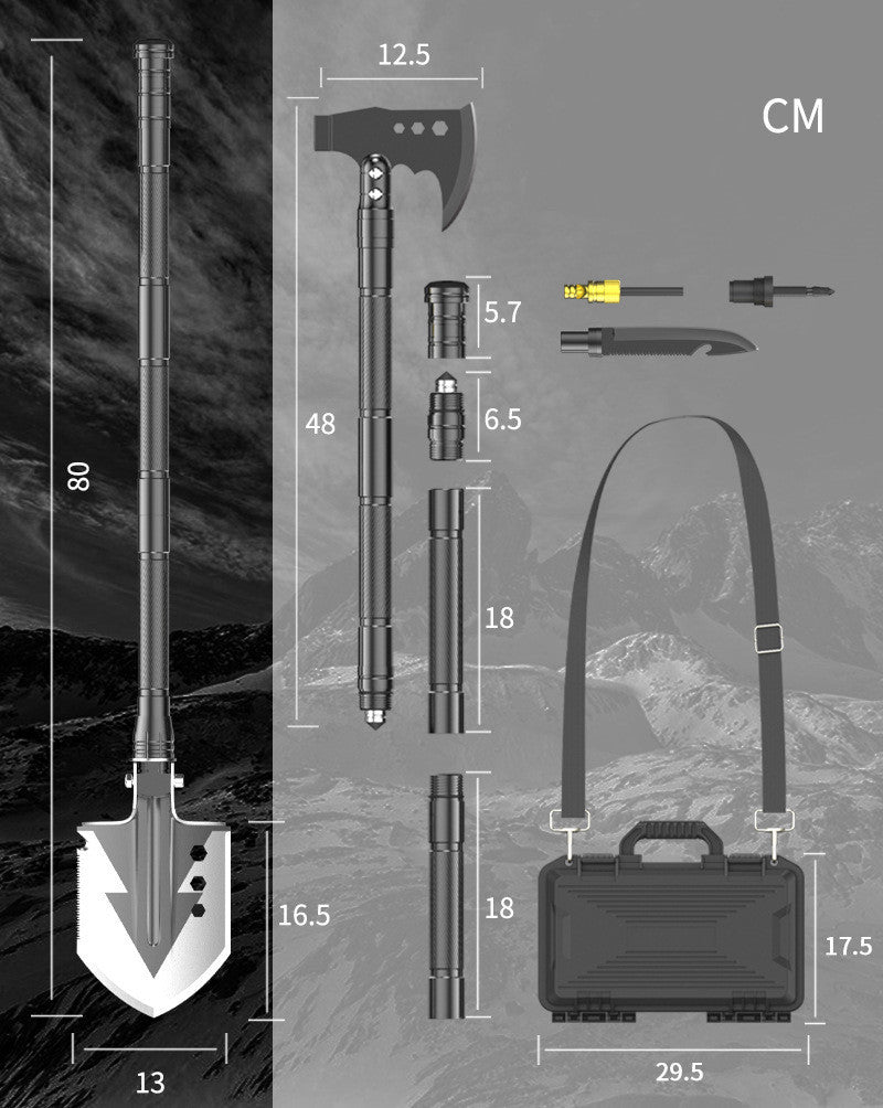 Multi-Function Camping Shovel