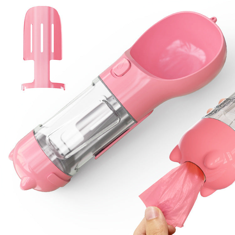 3 In 1 Dog Water Bottle