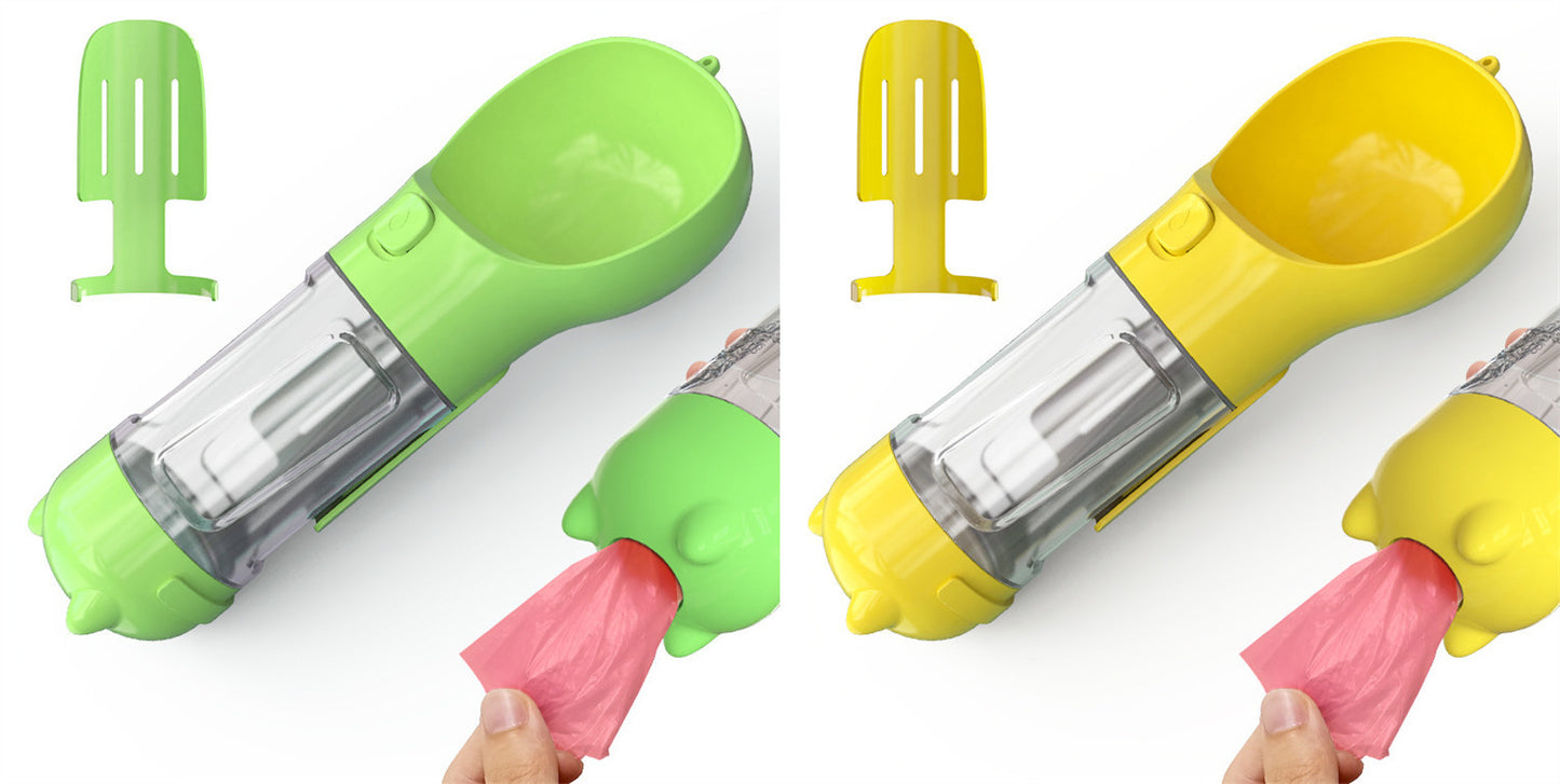 3 In 1 Dog Water Bottle