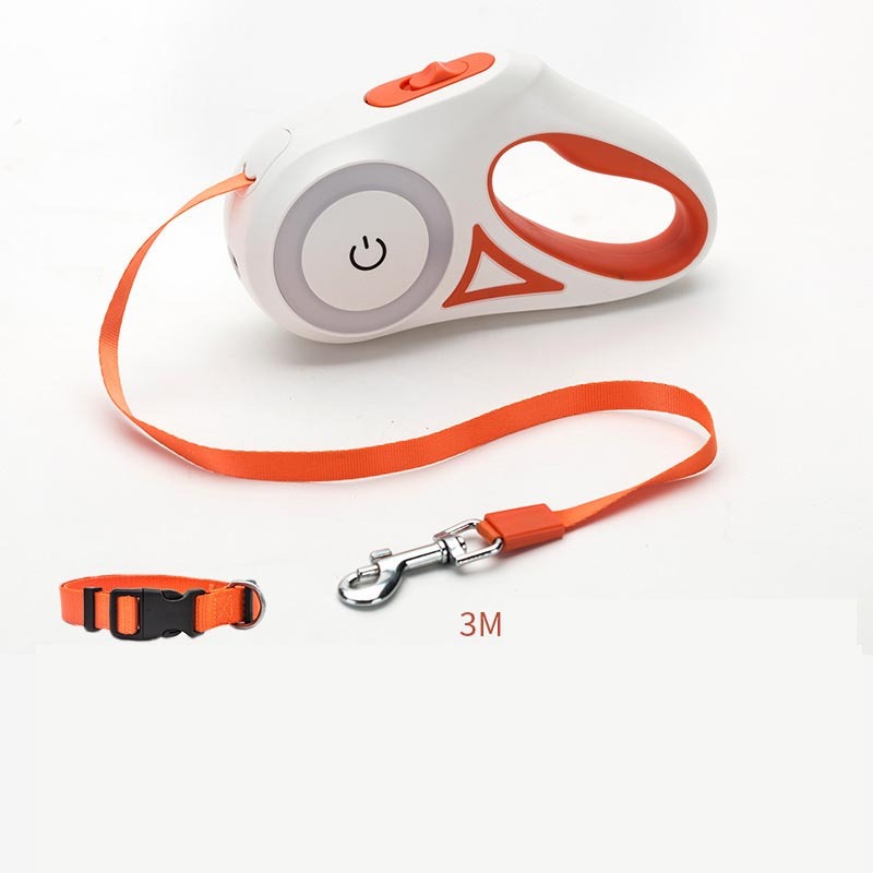 LED Dog Leash, Retractable