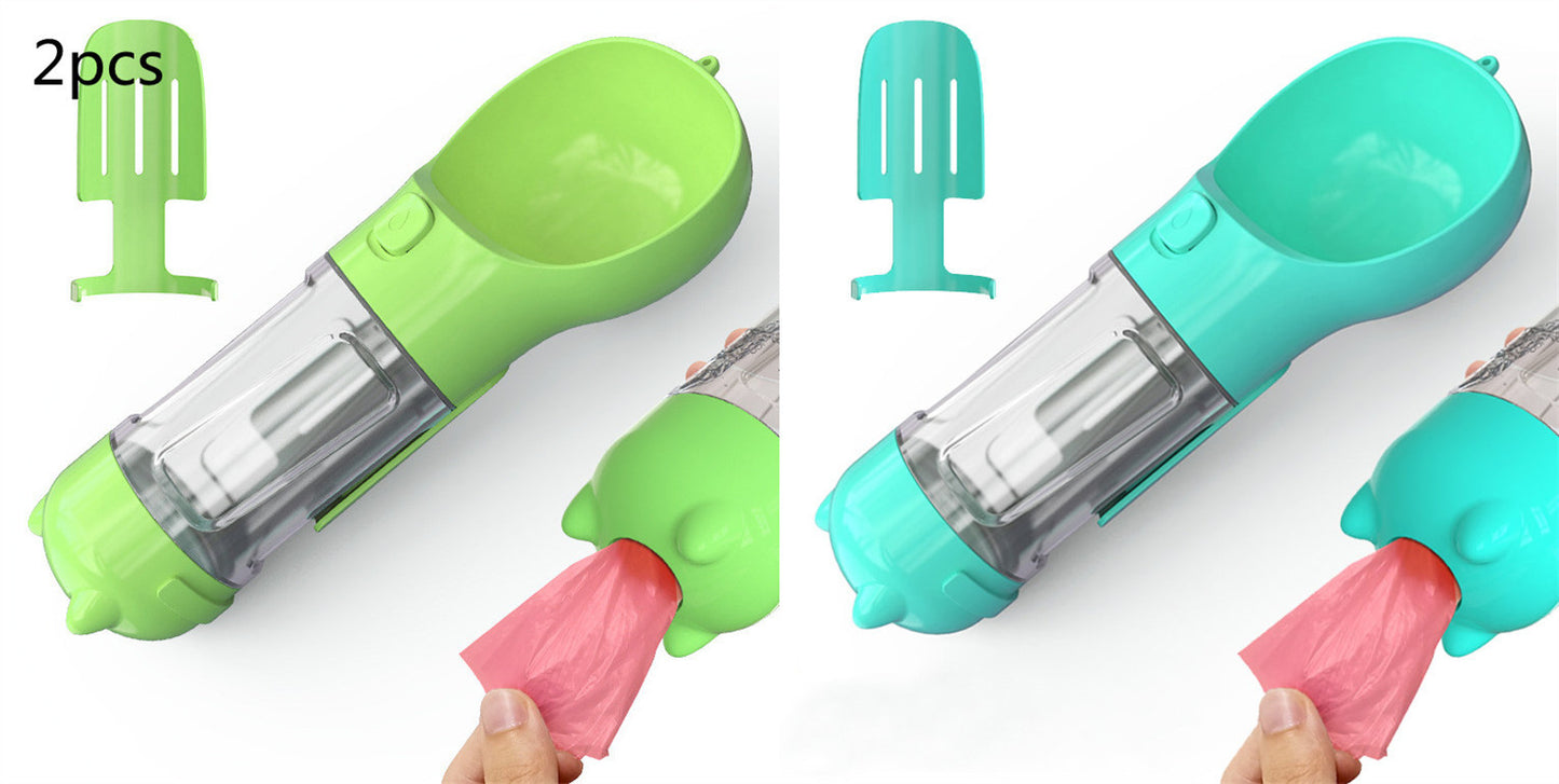 3 In 1 Dog Water Bottle