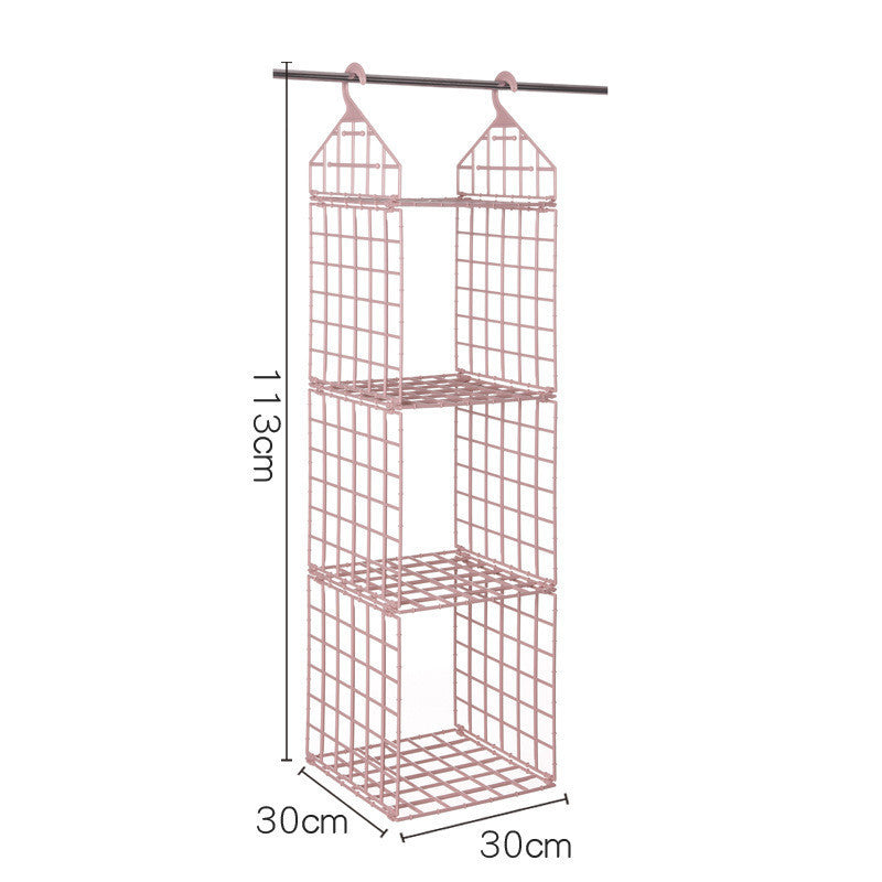 Foldable Hanging Clothes Storage Rack