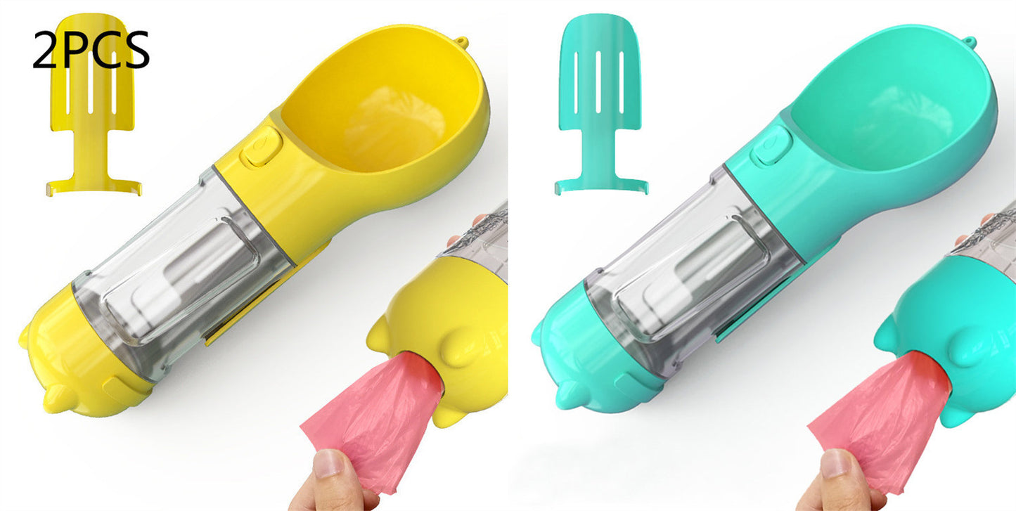 3 In 1 Dog Water Bottle
