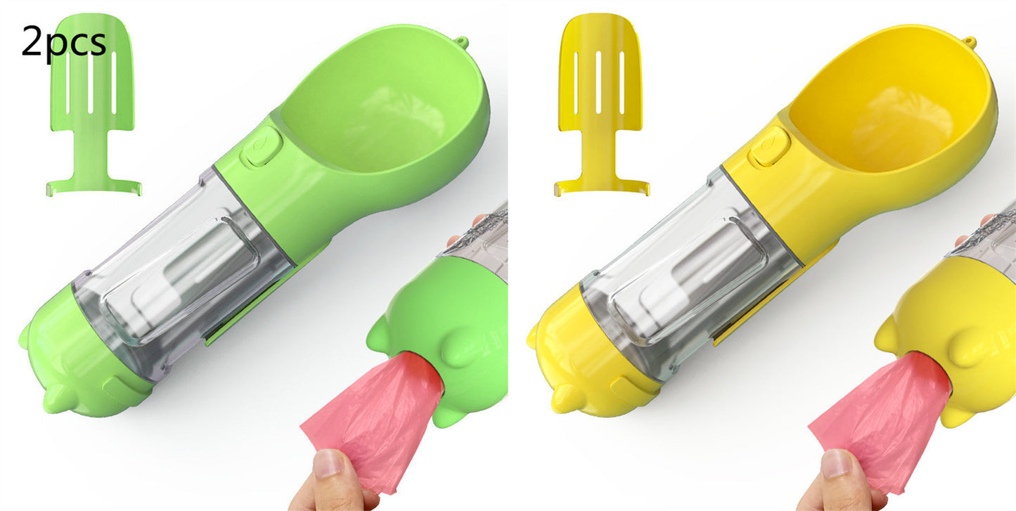 3 In 1 Dog Water Bottle