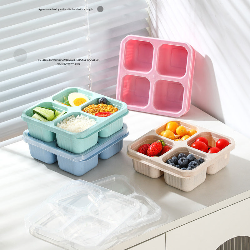 Divided Bento Lunch Snack Box