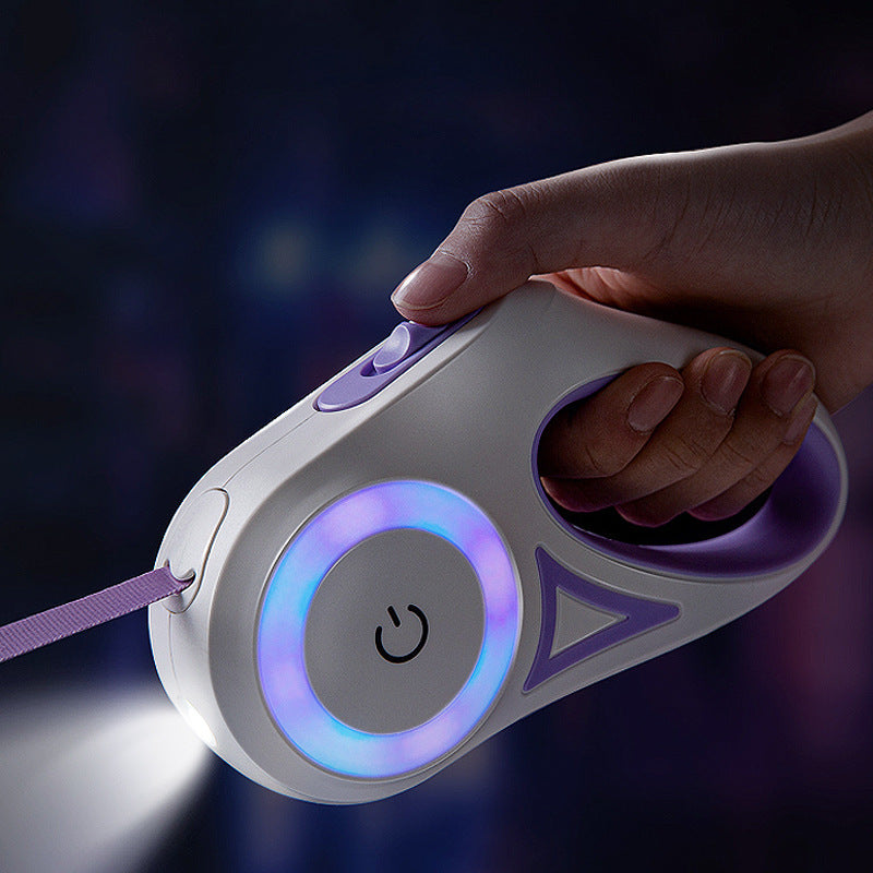 LED Dog Leash, Retractable