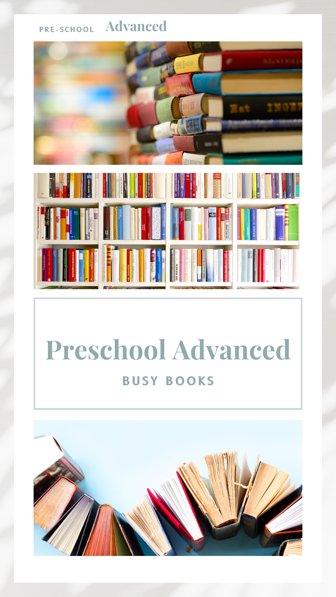 Busy Books (Advanced Bundle)