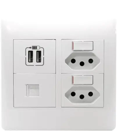 Socket Outlets - New RSA x2 + USB x2 + Data