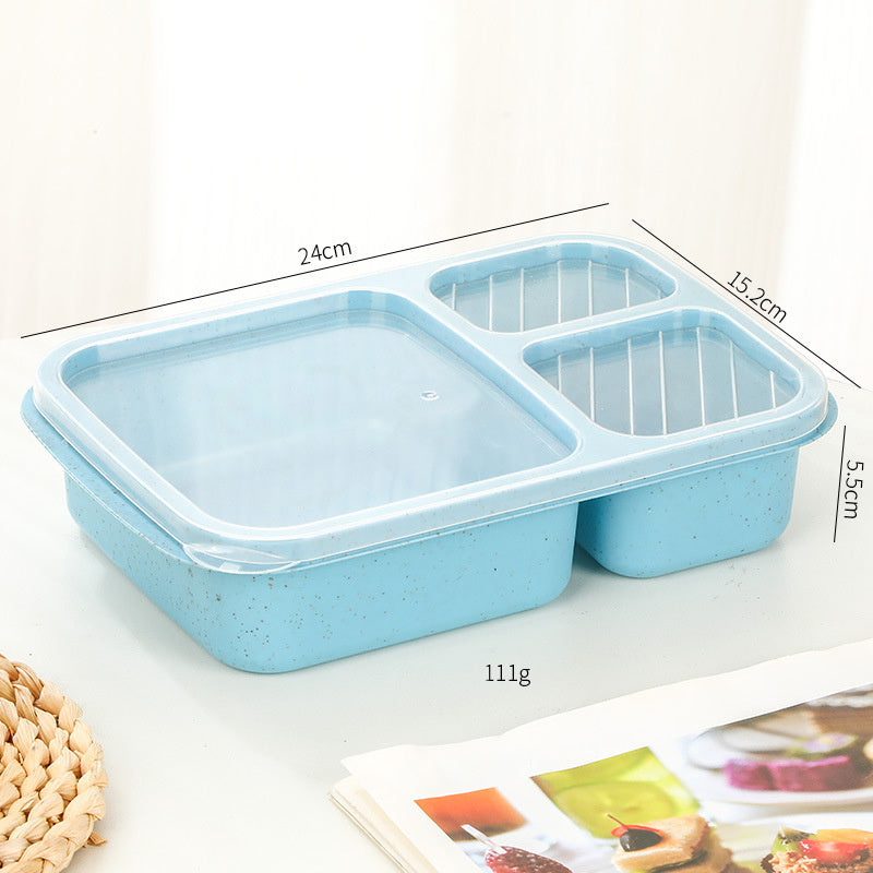 Divided Bento Lunch Snack Box