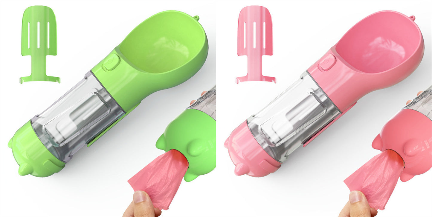 3 In 1 Dog Water Bottle